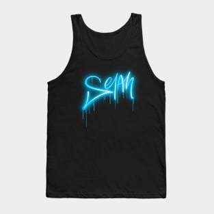 Selah - Aqua Neon - Christian Tee Tank Top